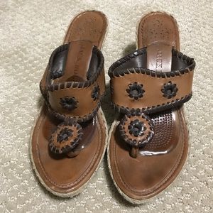 Jack Rogers wedge sandals
